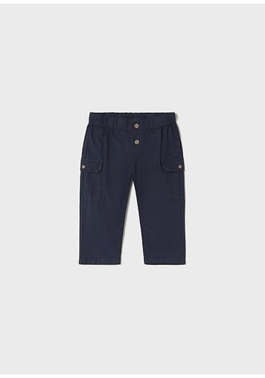 Mayoral 1581 Erkek Bebek Kargo Pantalon Lacivert