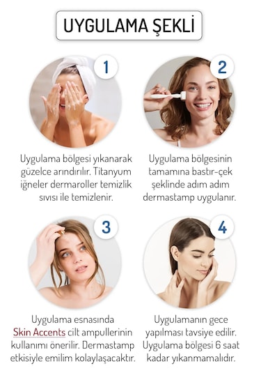 Dermablue Ayarlanabilir Dermastamp Titanyum 140 Iğneli Derma Stam