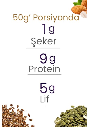 Keto Granola 200gr X3 Adet
