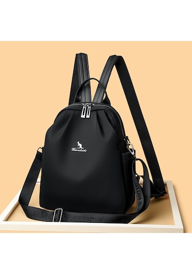 Kadınlar İçin Sırt Çantası Yeni Stil Şık Üst Düzey Çok İşlevli Bayan Sırt Çantası Basit Gündelik Büyük Kapasiteli Öğrenci Küçük Okul Çantası Haki Ana Resim Rengi Diğer