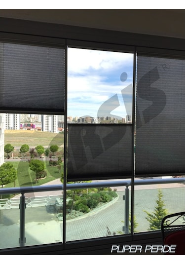 Pliper Yapışkanlı - Cam Balkon Plise Perde Seri 1