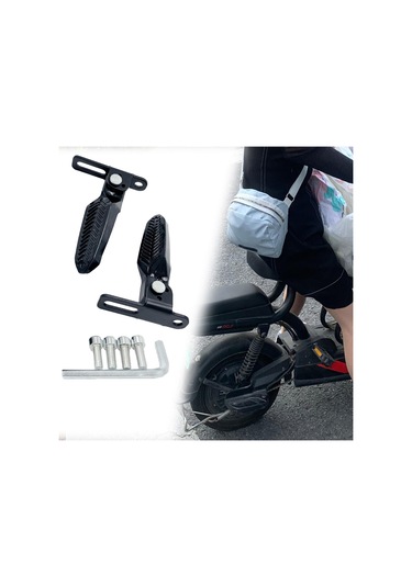 Suntek 2x Elektrikli Bisiklet Pedalları Sağlam Ayak Araçlarla