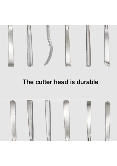 12 Adet Ahşap İşleme Kesici Seti Dıy Ahşap Oymacılık Aletleri Seti Çok Amaçlı Ev Aletleri Marangoz Meçhulleri Alet Seti İle Depolama Çantası