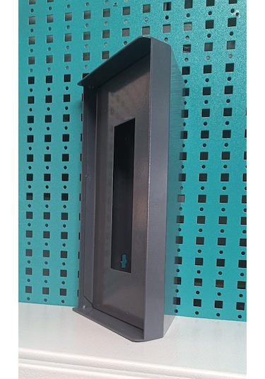 Açılı Diafon 15x27,5x10,5 Ap3 Zil Paneli, Metal Yön Çevirme Ve Ko