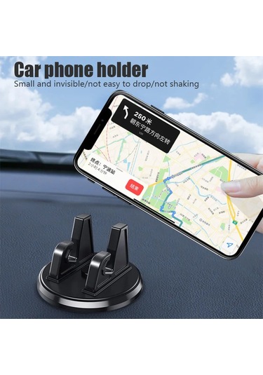 Liangmei 360 Derece Dönen Araç Telefonu Tutucu Dashboard Tutucu