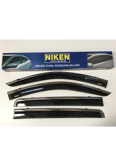 Honda Crv Kromlu 2018 Sonrası Cam Rüzgarlığı 4.Lü Niken