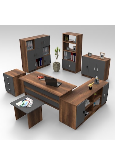 Robinhome Robin Home Verona Abcdefg2 Ofis Büro Masa Seti Makam Takımı Barok