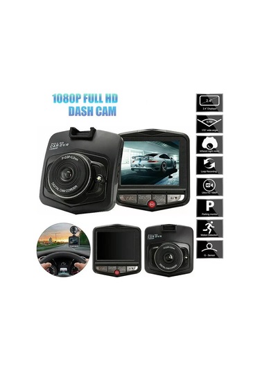 Wezone Araba İçin 1080p Full Hd 140 Derece Geniş Açıli Sürücü Kamerası, 2.2 İnç Lcd Ekranlı, Döngü Kaydı Ve Park Monitörü Sd Kart Dahil Değil