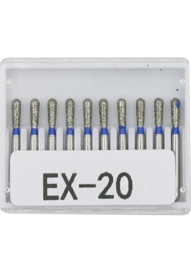 Diş Elmas Burs 10 Adet/takım Fg Çaplı Matkap Ucu 1.6mm Yüksek Hızlı Saplı Tc/tf/tr/bc/dı/ex/fo/sf/sı/so Serisi Matkap Uçları Orange