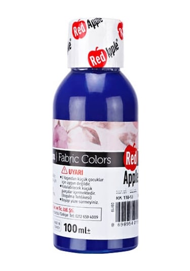 Red Apple Kumaş Boyası 100 Ml Mavi