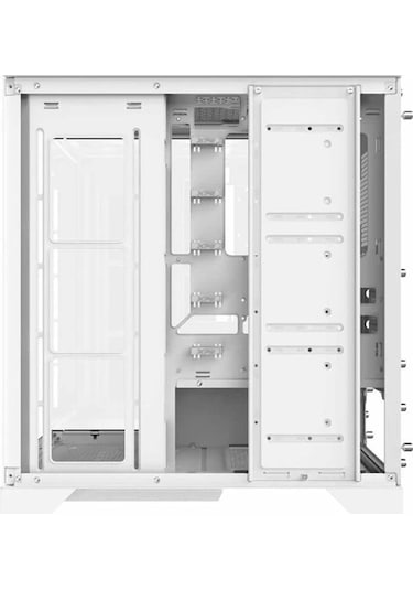 XPG Invader X INVADERXMTWOF-WHCWW ARGB Temperli Cam USB 3.2 Mid Tower Bilgisayar Kasası