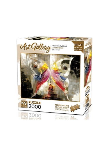 Ks Games 2000 Parça Kelebek Etkisi Puzzle - Ali Eminoğlu