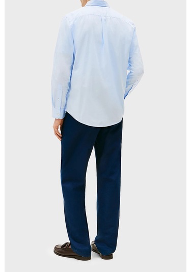 Tommy Hilfiger Erkek Gömlek Mw0mw39988 C3q Açık Mavi Açik Mavi