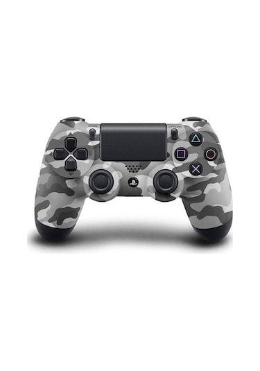 PS4 Uyumlu V2 Gamepad Gri Kamuflaj (PS4 Uyumlu Ve Pc Uyumlu)