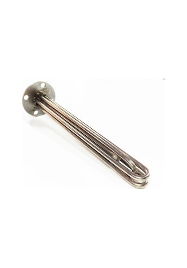 Yuvarlak Flanş 230-400v 10.000w Krom Termosifon Rezistansı