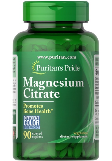 Puritan's Pride Magnesium Citrate 200mg 90 Tablet