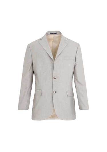 Uki Bej Casual Mono Yaka Ceket Bej