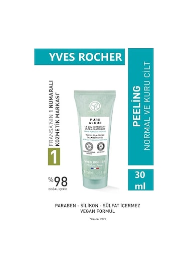 Yves Rocher Pure Algue NemLendirici ve Canlandırıcı Peeling 30 ML