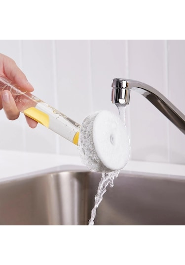 Ikea Videveckmal Deterjan Hazneli Bulaşık Süngeri Sarı 2'li
