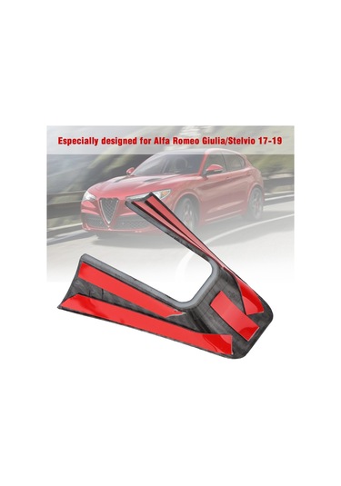 Yaleker Alfa Romeo Giulia/stelvio 2017-2019 Sol Sürücü Abs Kolu Çerçevesi Karbon Fiber Desenli Korumalı U Tipi 1 Adet Diğer