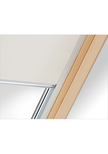 Velux C04 55X98 Cm Uyumlu Bej Raylı Siesta Perde