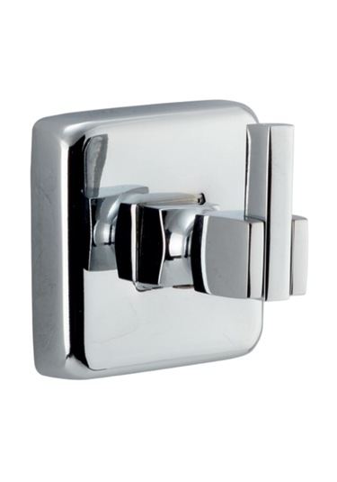 Çelik Banyo Paslanmaz Pirinç Kumru Tekli Bornozluk Gri