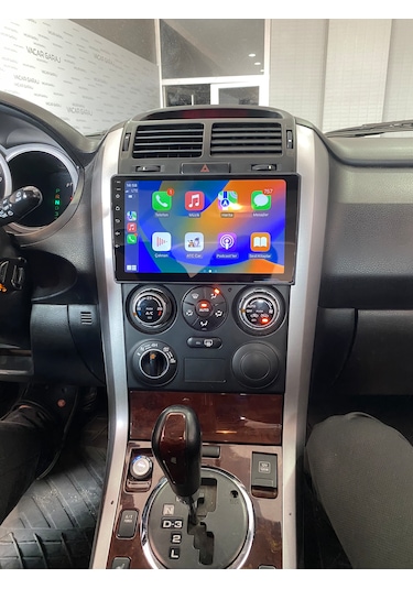 Suzukı Vıtara 2006-12 9" Uyumlu Androıd Multimedya Gerçek 2/32 Kablosuz Carplay Geri Görüş Kameralı 9"