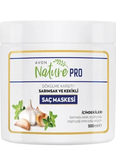 Naturepro Sarımsak Ve Kekikli Saç Maskesi 500ml