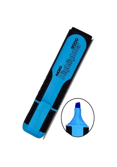 Fosforlu Kalem Hıghlıghter Renk Seçenekli 1 Adet Noki Fosforlu İşaret Kalemi 5 Mm 1 Adet 001