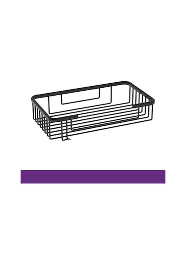 Plaza 25x15 Şampuanlık-1 Kat Mat Siyah A.595.ms