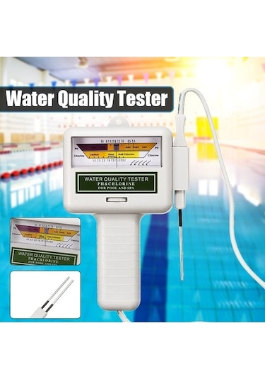 Sandwich Pc101 Su Kalitesi Ph Cl2 Klor Seviyesi Yüzme Havuzu Test Cihazı