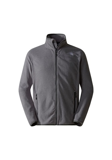 The North Face M 100 Glacıer Erkek Tam Fermuar Polar Nf0a855x4hj1 Gri