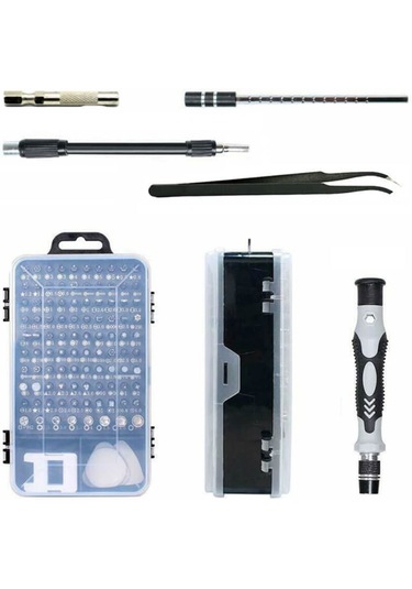 Rekotools-115-ın-1 Elektronik Hassas Tornavida Seti Taşınabilir