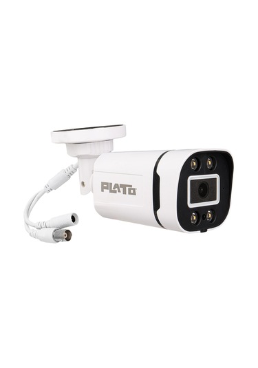 Ayt Plato Pl-23840 Ahd Bullet Kamera 2 Mp Gece Renkli Görüşlü Güvenlik Kamerası Dvr Kayıt Cihazı İçin