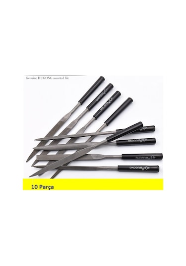 Çelik Eye Hugong 14 CM 4 MM Eğe Seti 10 Parça