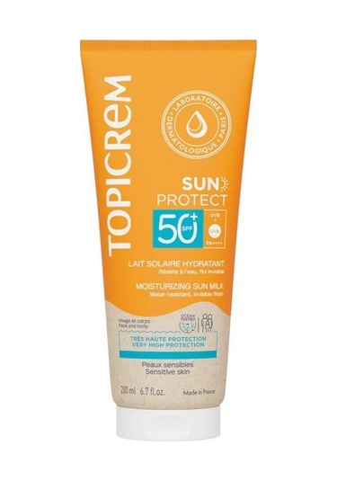 Topicrem Sun Protect Moisturizing Milk SPF50+ 200 ML
