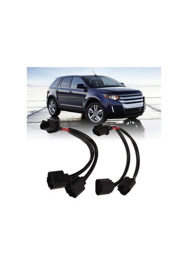Youtek 2 Adet H13/9008 Truck Ve Pickup İçin Led Far Kablosu, Erkekten Dişeye Çevirici, Tekden İkiye Bölücü, Plug & Play, Uzun Ömürlü Bakır Çekirdekli Bağlantı