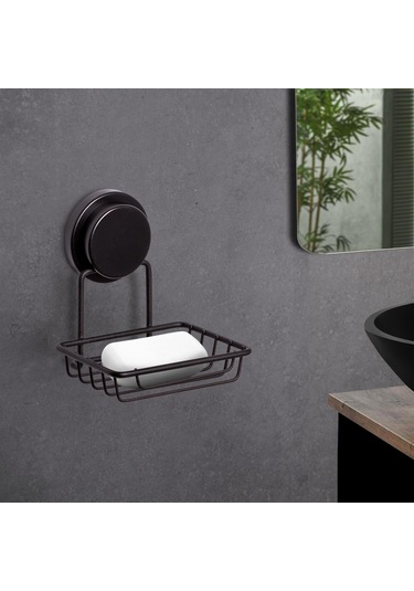 Okyanus Home Magic Fix Sihirli Yapışkan Siyah Kuru Sabunluk