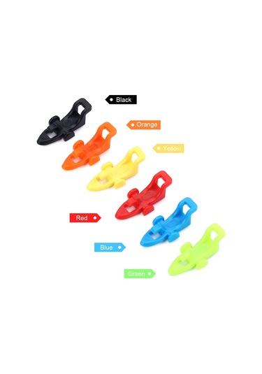 Jeehugo 10 Adet Mavi Balıkçılık İğne Tutucu - Kauçuk O Ringli Abs Malzeme - İğne Ve Yem Sabitleyici Kamış Uyumlu