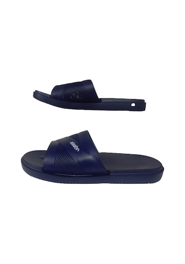 Erkek Lacivert Düz Ultra Hafif Havuz Plaj Eva Terlik Lacivert