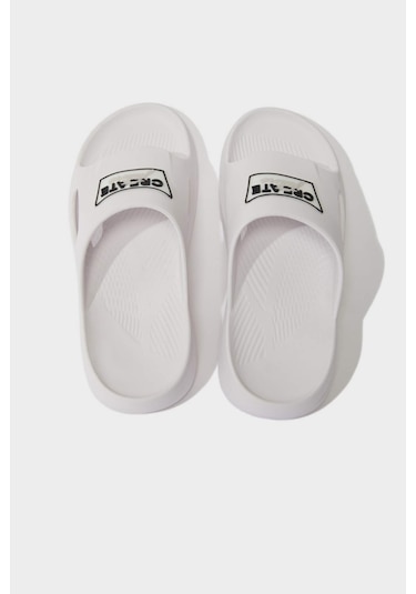 Defacto Erkek Yüksek Taban Eva Terlik D2138ax25hswt1 Beyaz