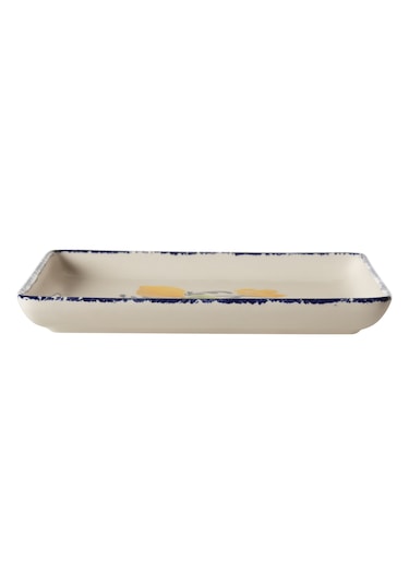 Mudo Home Limon Sunum Tabağı 27x17cm Çok Renkli