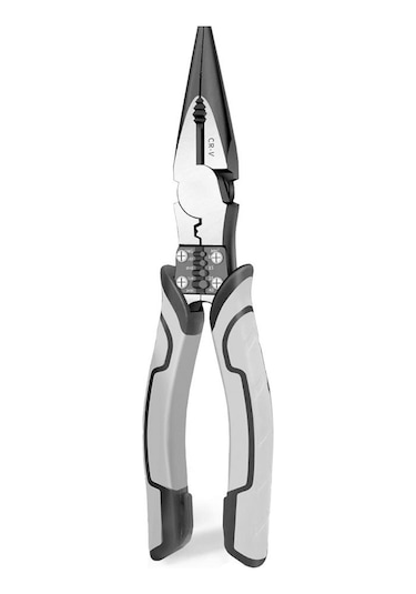 Konesam Endüstriyel Çok Amaçlı Tel Kesme Pensesi - Kaymaz Tutma, Kablo Sıyırma Ve Sıkıştırma Özellikli