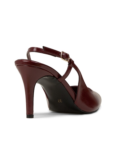 Deery Kadın Bordo Slingback Stiletto - Rd420zbrdm01 Bordo