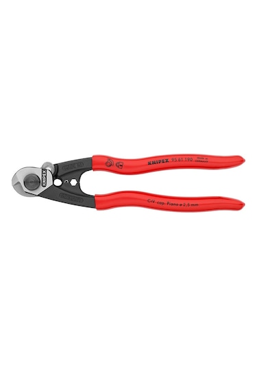 Knipex 9561190 Çelik Tel Kesme Makası 190 MM