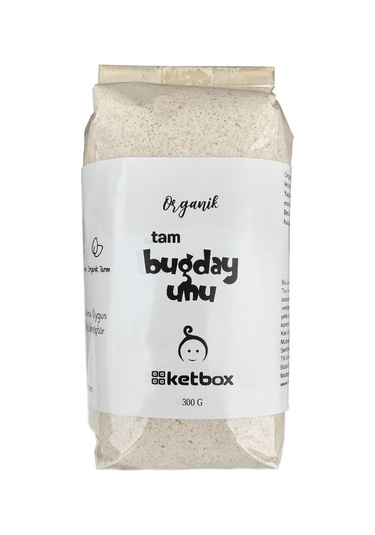 Ketbox Organik Tam Buğday Unu 300 G