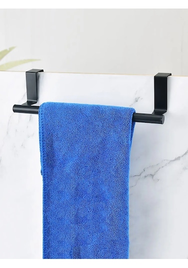 Kastly Kapı İçin Havlu Askı Düzenleyici Mutfak Rafı 151854296 Siyah