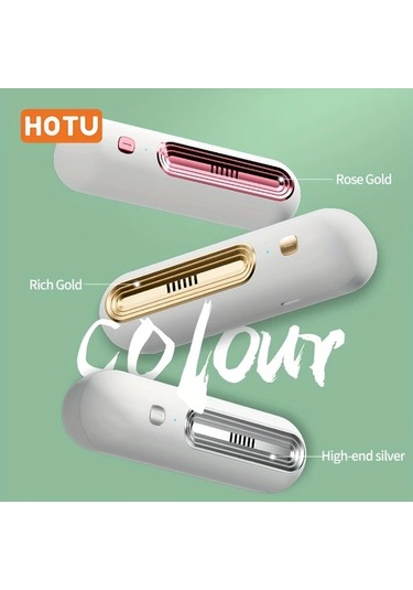 Elmpaly Hotu Mutfak Buzdolabı Koku Giderici Usb Şarj Altın Taşınabilir Hava Temizleyici