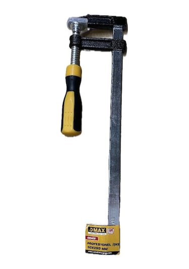 2 Adet 25 Cm Mini, F Tipi İşkence Plastik Saplı Marangoz Model