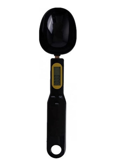 Faydalı Yeni 500g / 0.1g Dijital Kaşık Ölçekli Mutfak Hassas Elektronik Ölçüm Lcd Ekran Altın